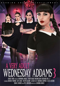 A Very Adult Wednesday Addams #3 – Burning Angel